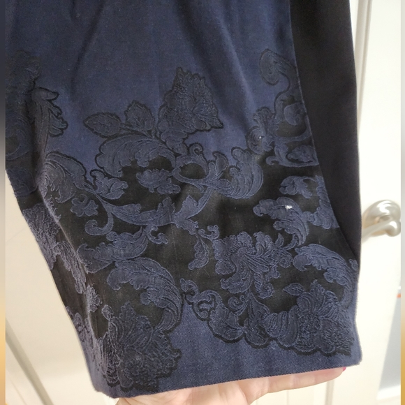 NWT H&M Black and Blue Dress - Picture 2 of 7